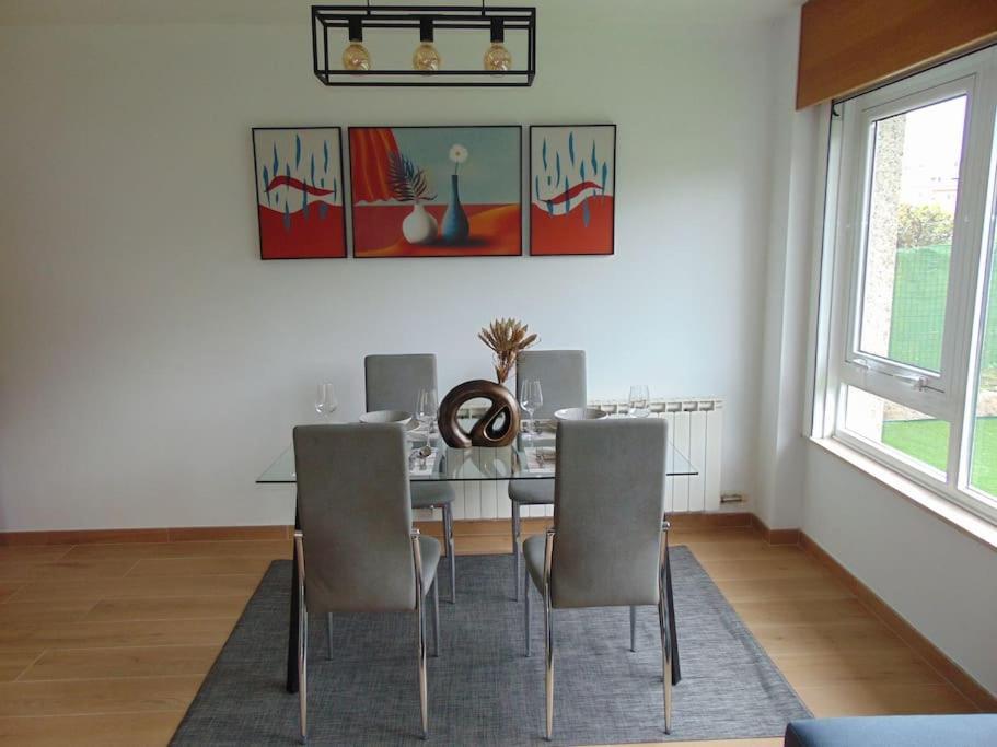 Apartamento Con Jardin San Giacomo di Compostella Esterno foto